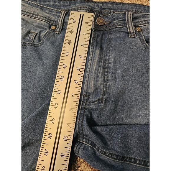 Buffalo David Bitton Jeans Men's 36x29 Blue Axel Slim Straight Stretch - Picture 5 of 8